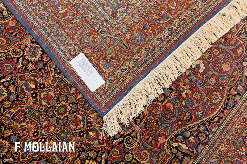 Antique Persian Mashad Rug n°:72628615